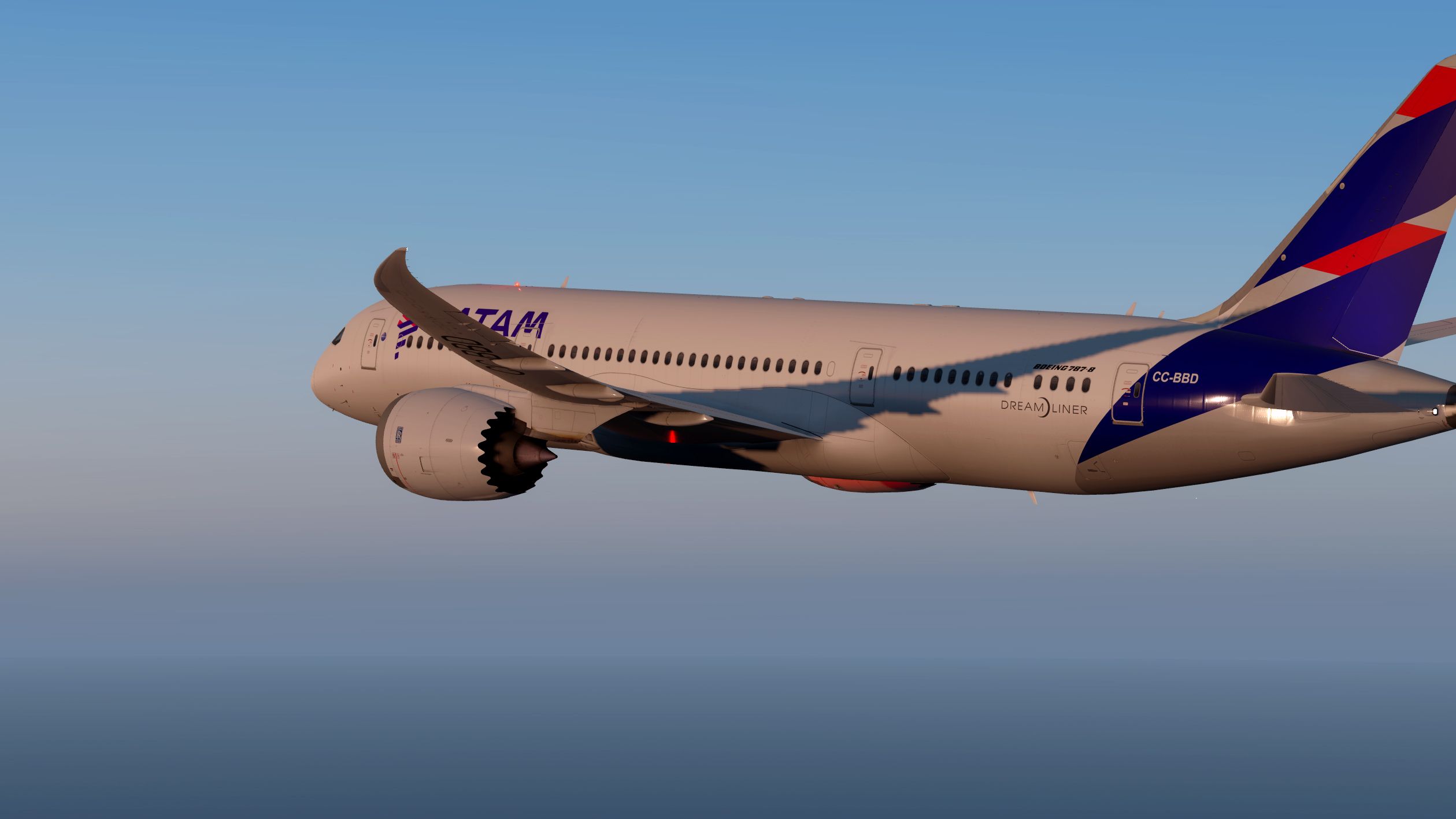 LAN B788