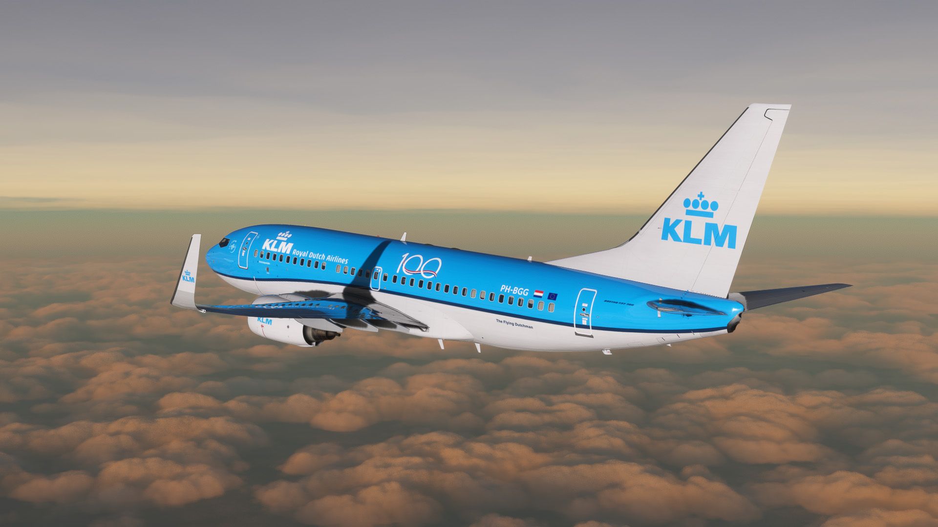 KLM B737