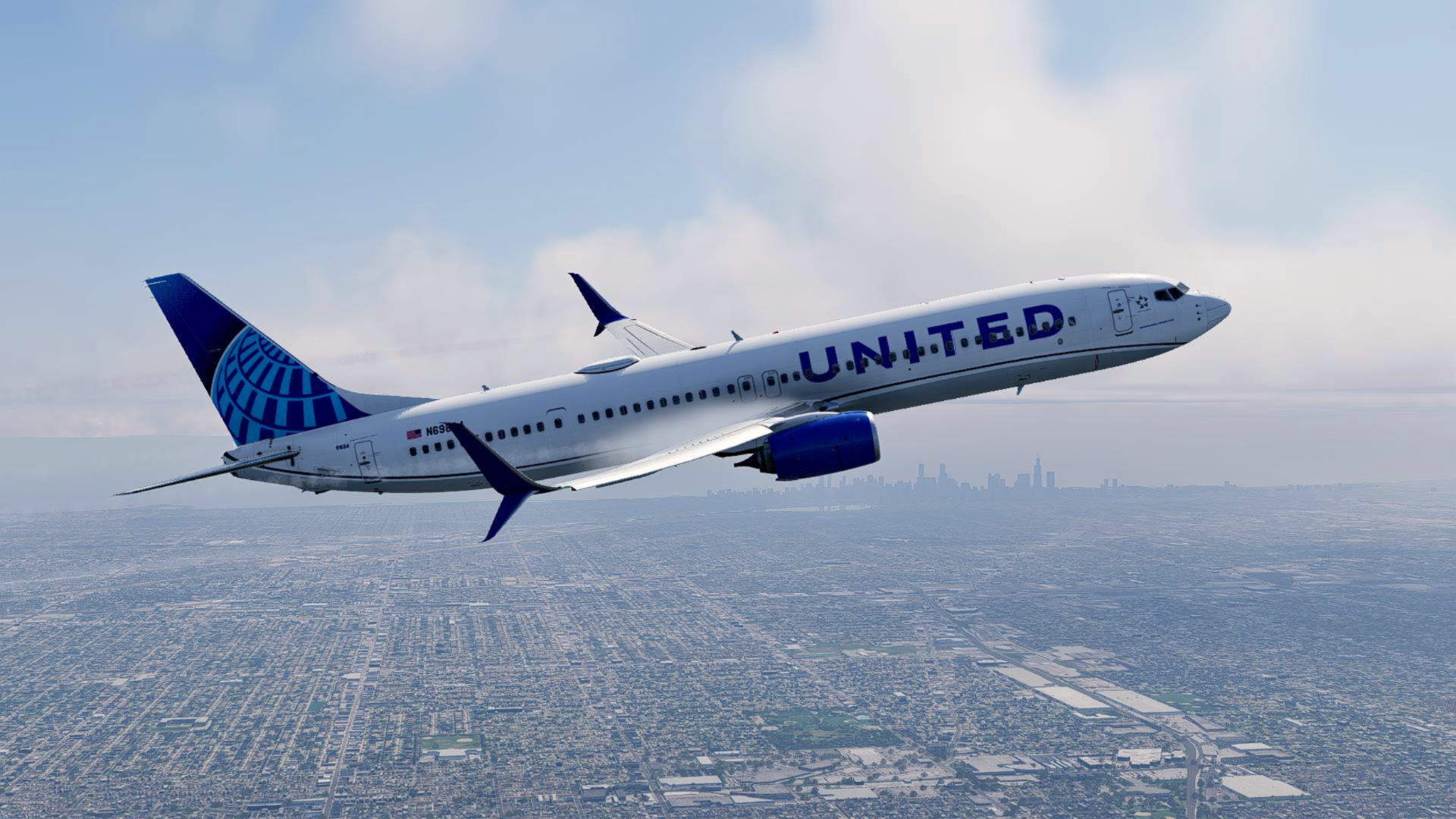 UAL B739