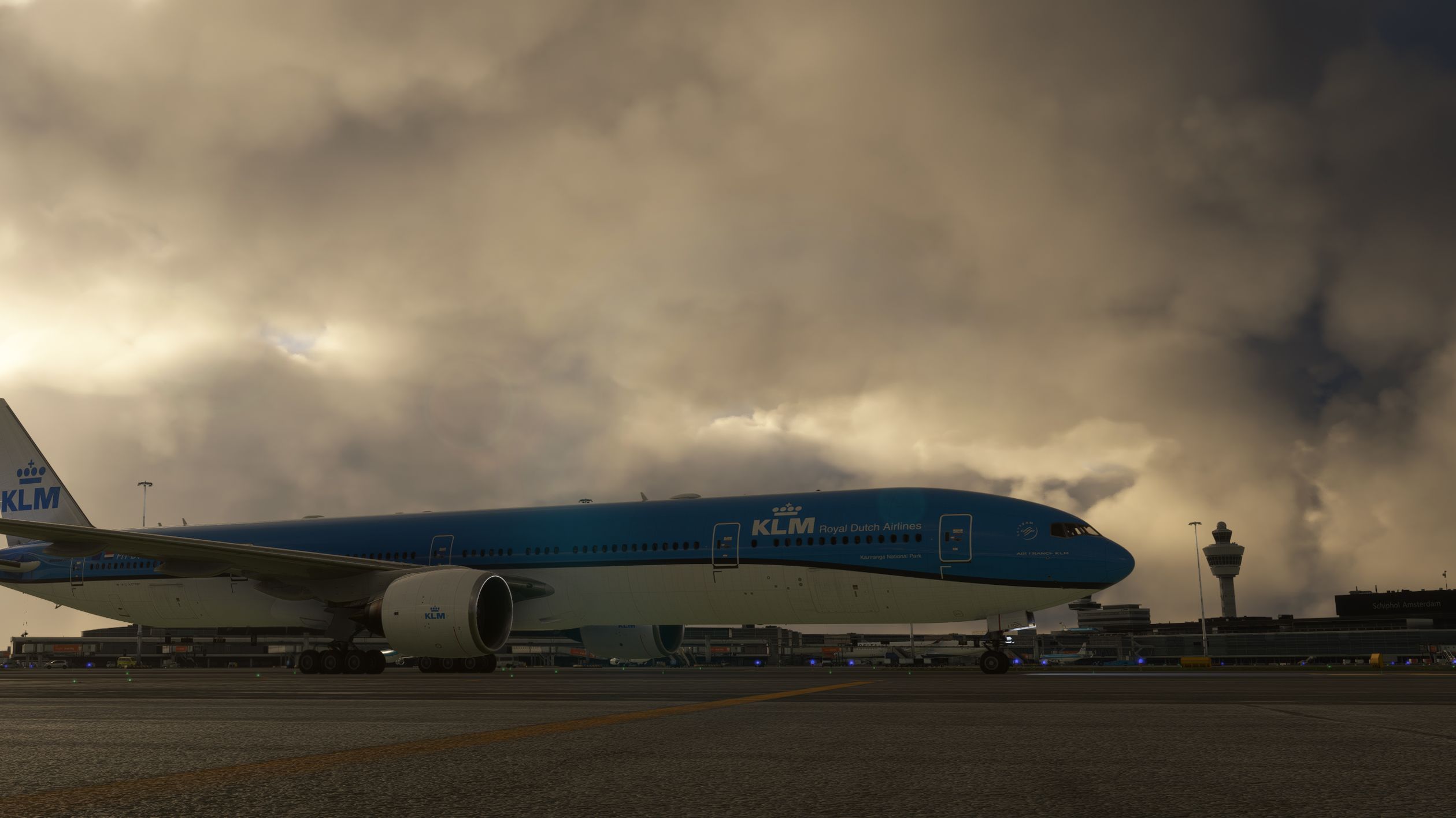 KLM B77W