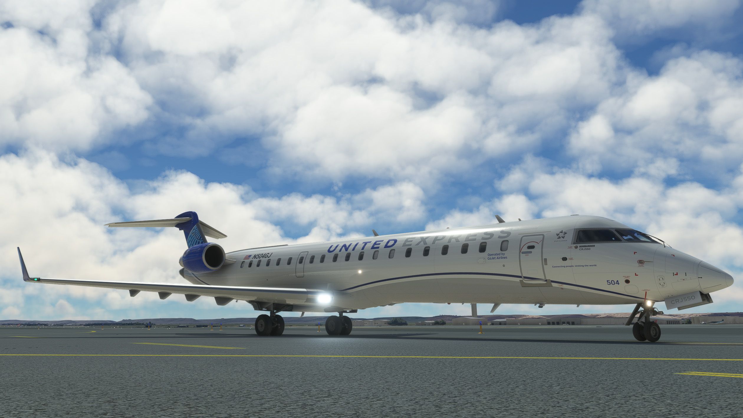 UAL CRJ7