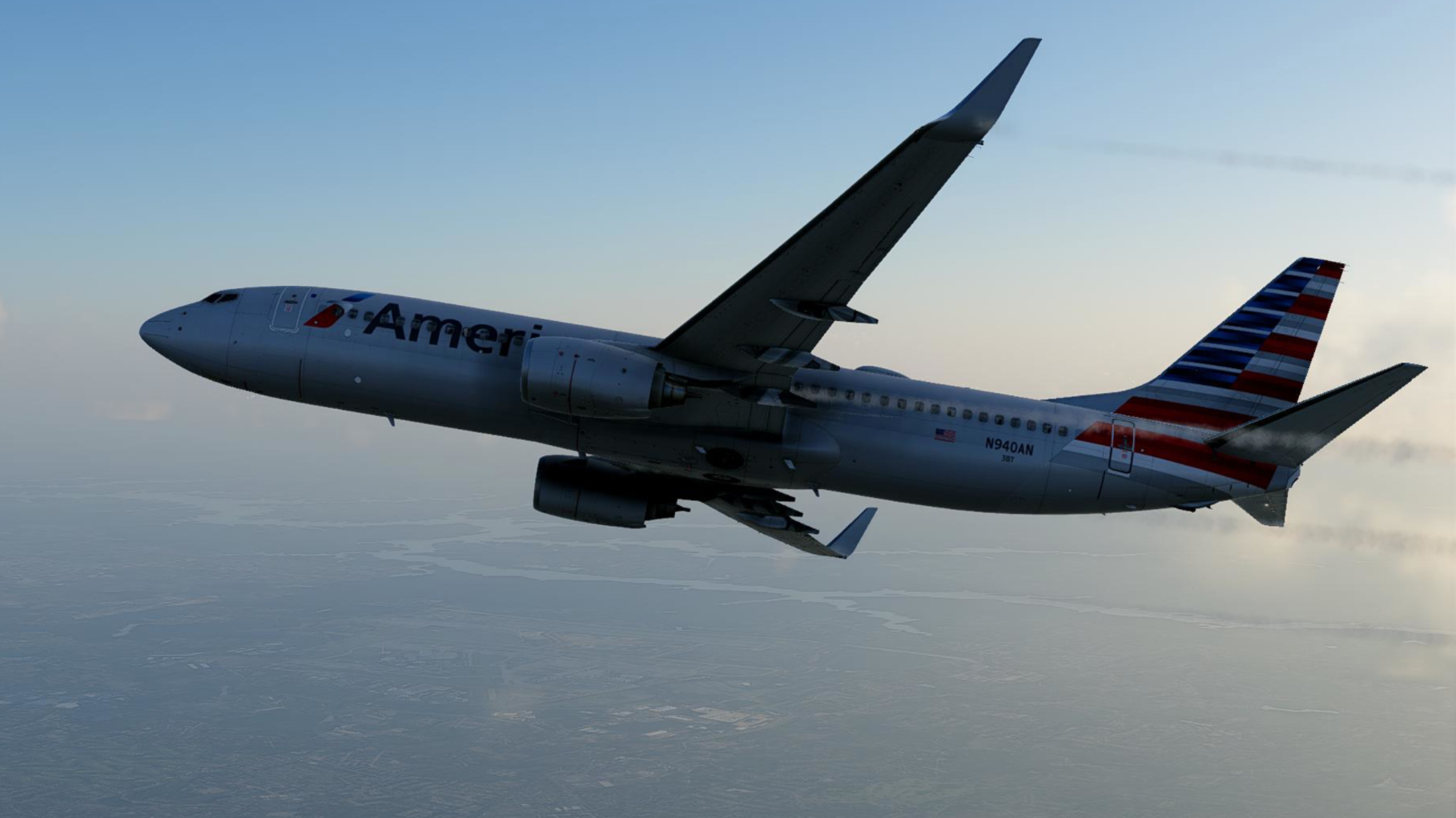 AAL B738 KCLT