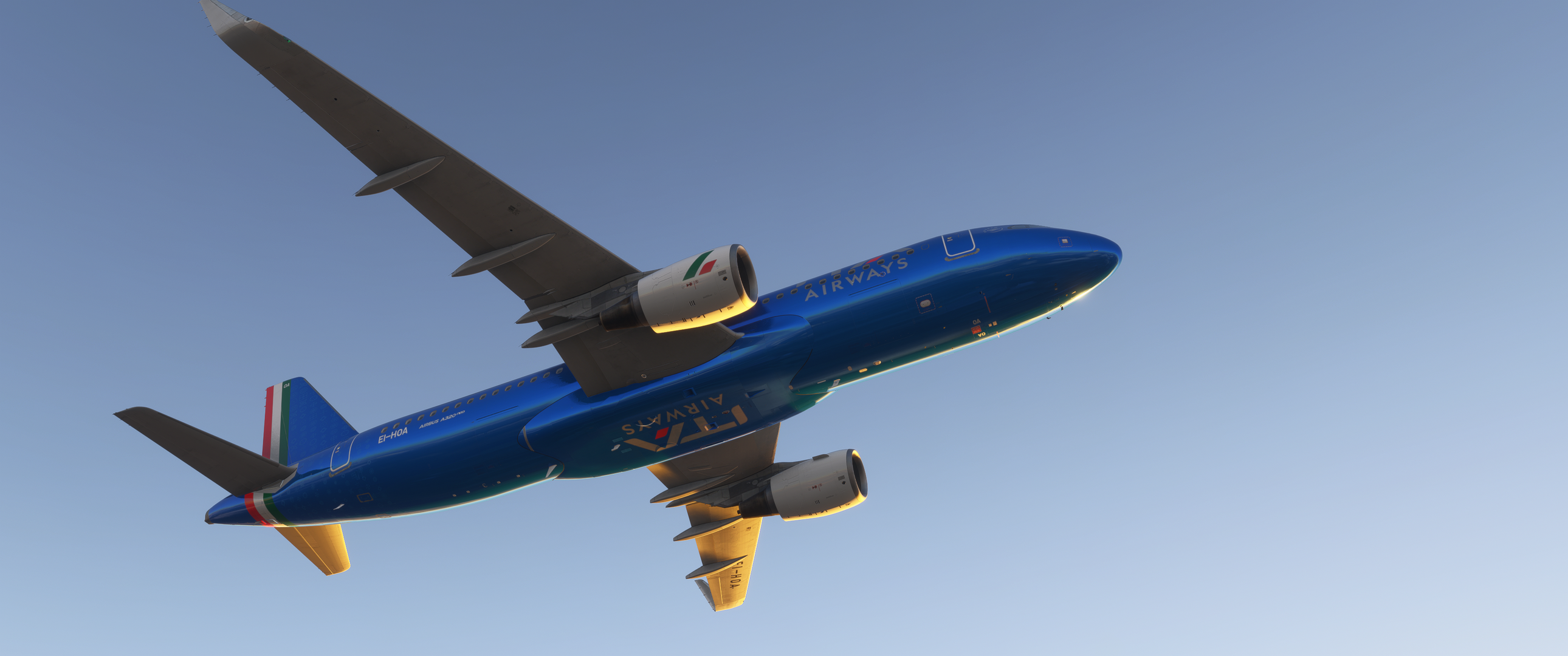 ITA A320 Climbing