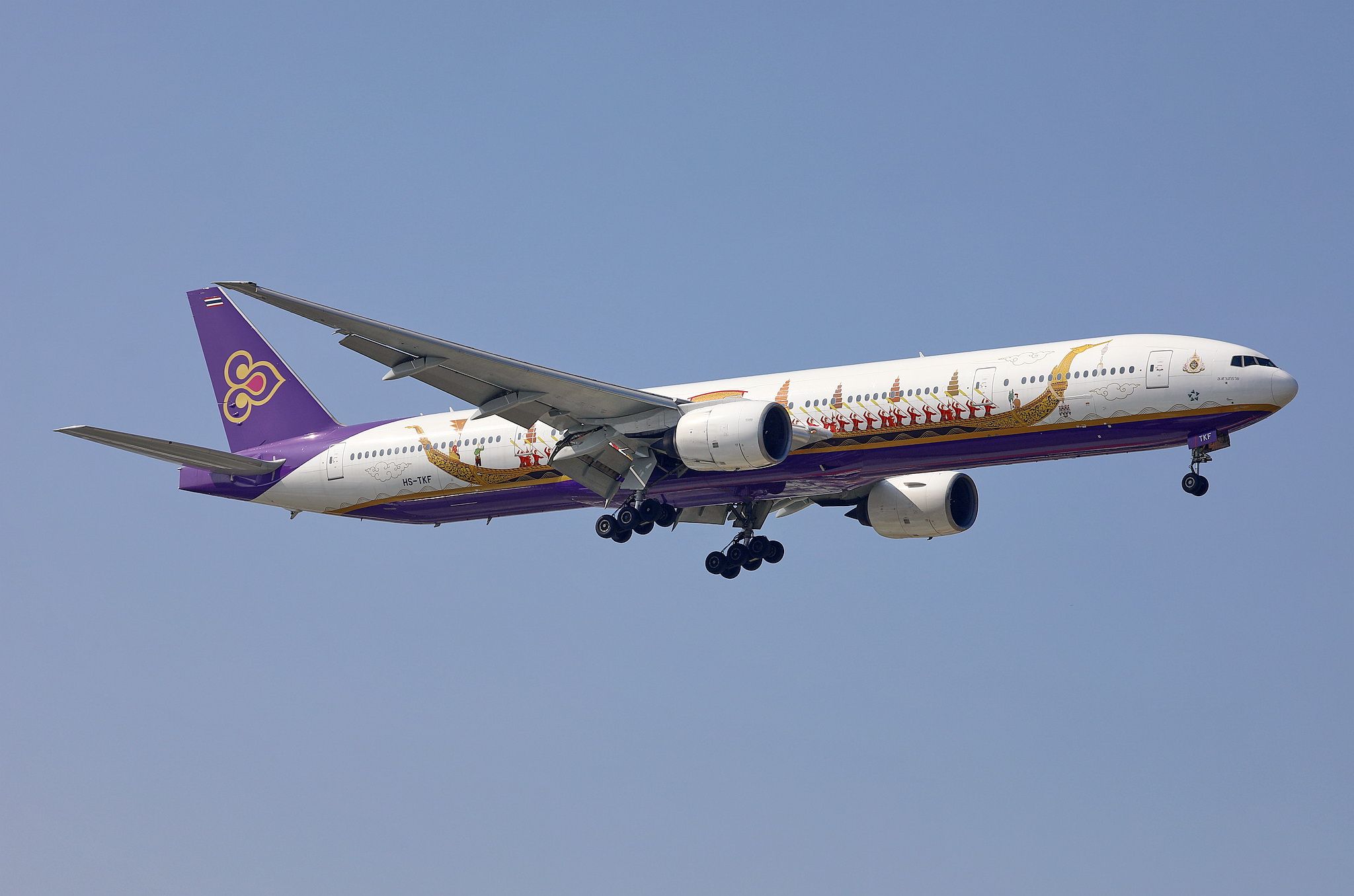 Phoenix Thai Airways タイ航空B777-300ER PHX11822 1:400 Phoenix Model Thai Airways B777-300ER Reg #HS